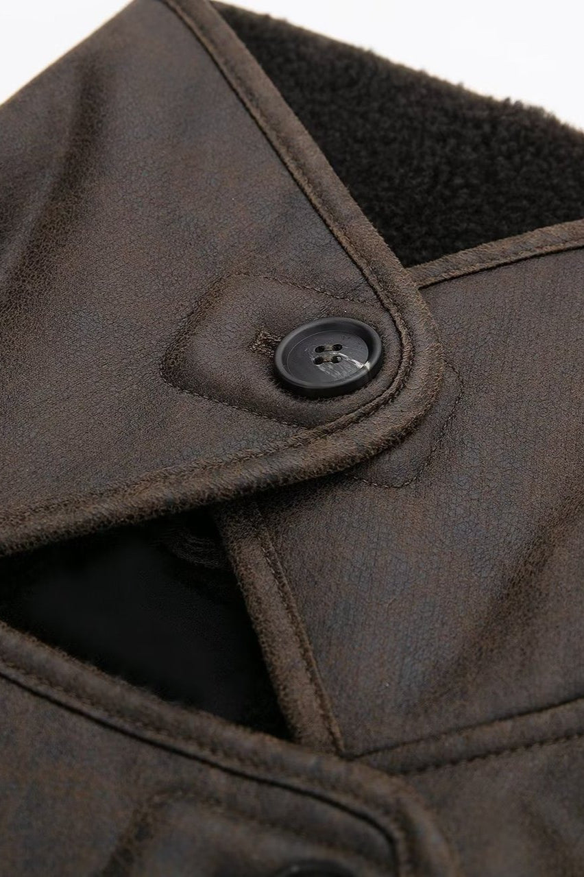 Luvik | Käänteinen Shearling-takki