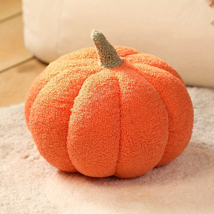 Myk Plush Gresskarpute - Dekorativ Videospill Plush Leketøy for Barn 0-3 År, Perfekt for Halloween | Luvikno