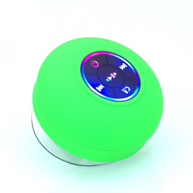 Mini Bluetooth dusj høyttaler med LED lys | Luvikno