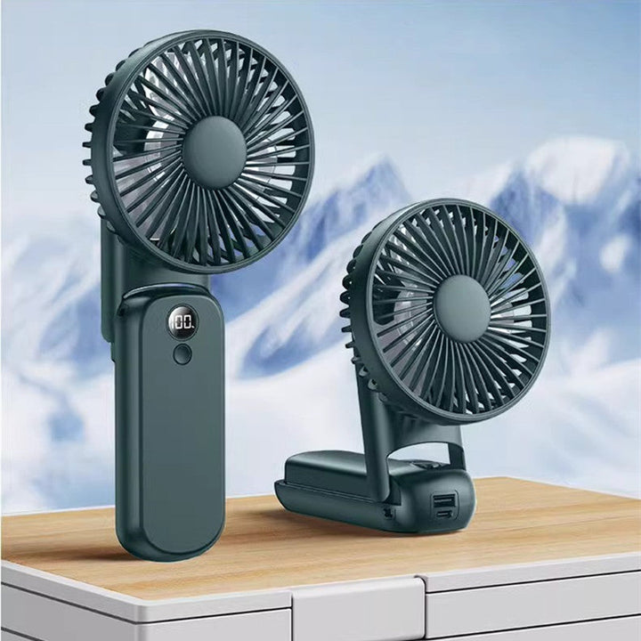 2025 Ny Bærbar Sammenleggbar Oppladbar Mini Vifte | Luvikno