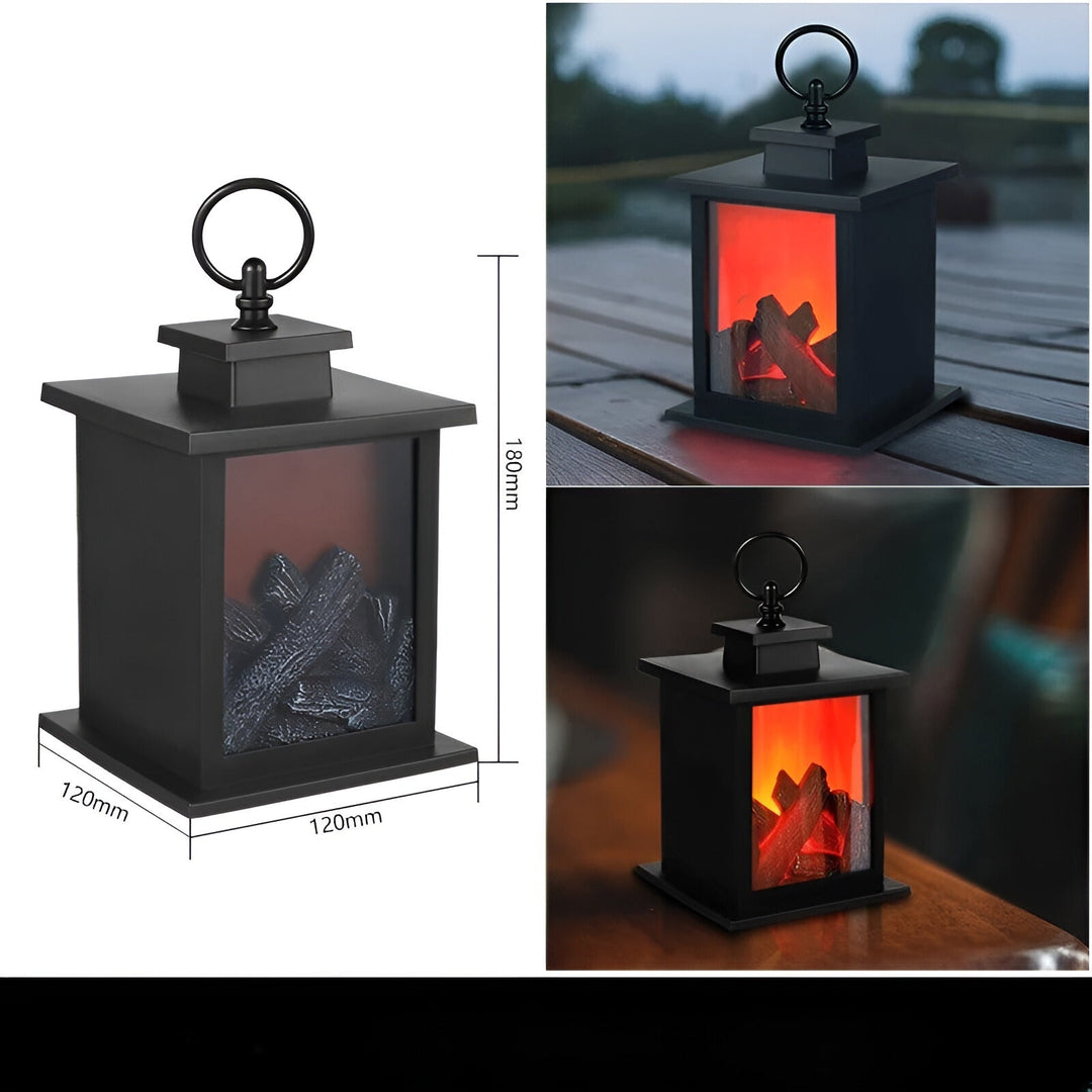RadiantGlow Flamme Lampe - Bring Varme og Atmosfære til hjemmet ditt | Luvikno