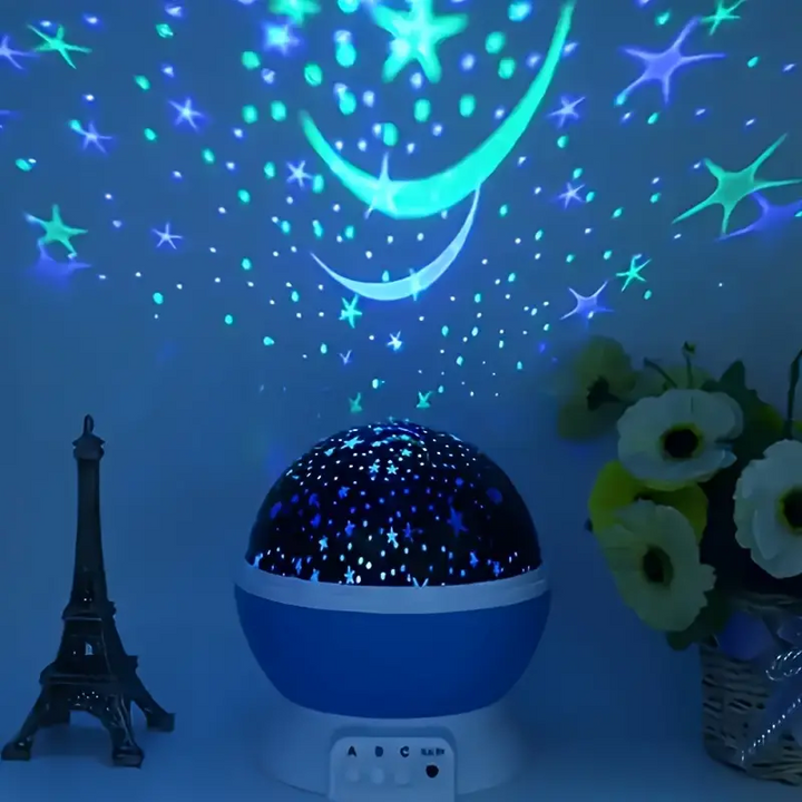 Star Projector Night Light - Luna | Luvikno