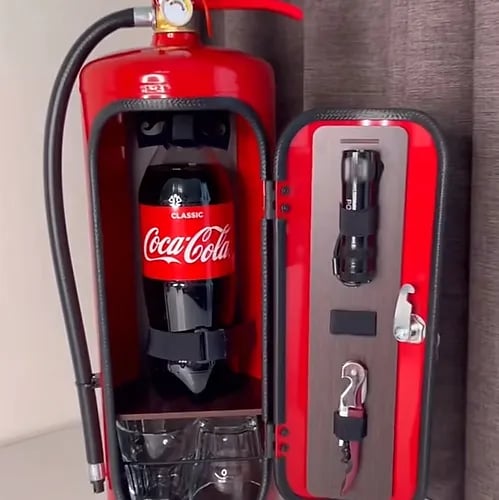 Luvikno | "Min hule Mine regler" Gaveboks Bar Set Brannslukker