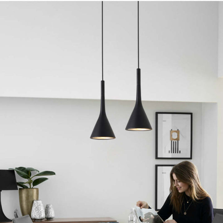 Moderne Triangel Pendellampe - Trionda | Luvikno
