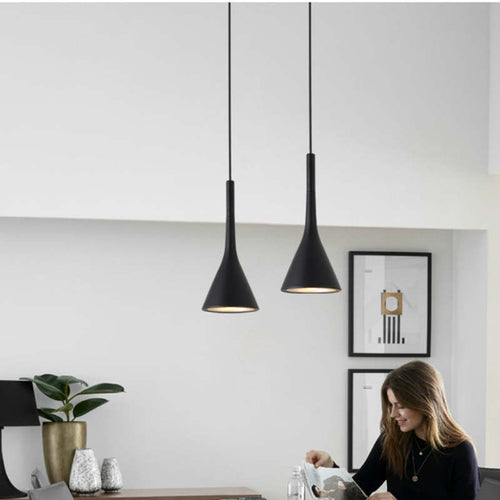 Moderne Trekant Pendellampe - Trionda | Luvikno