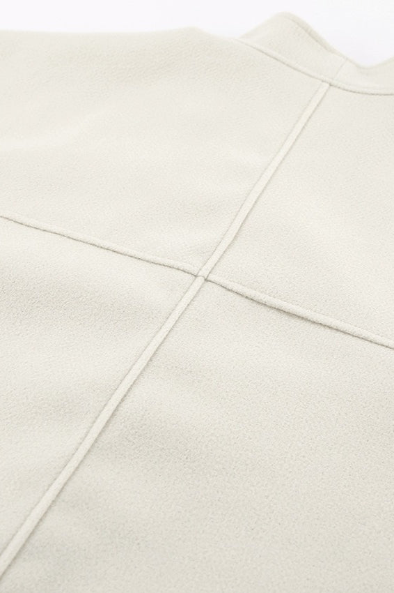 Luvik | Fit Beige Ulljakke