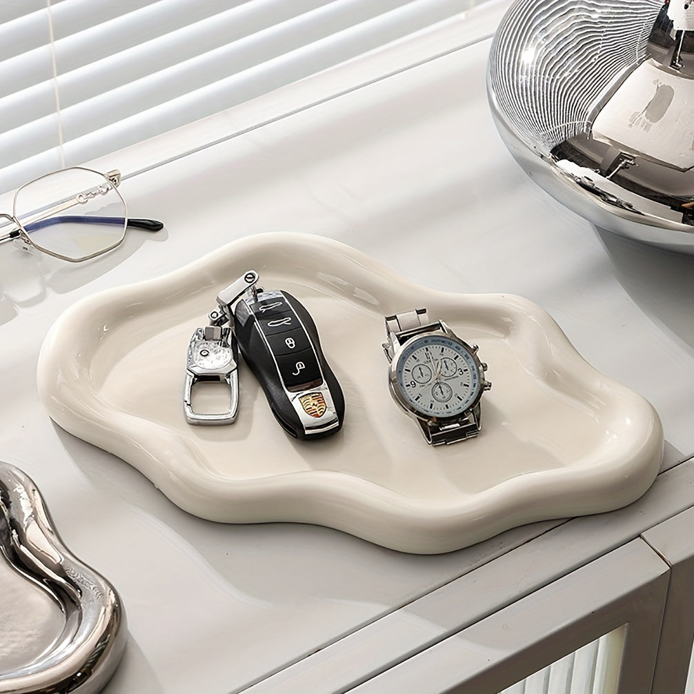 CloudDish - Elegant skyformet smykkeorganizer bolle