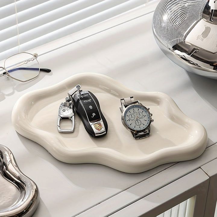 CloudDish - Elegant skyformet smykkeorganizer bolle