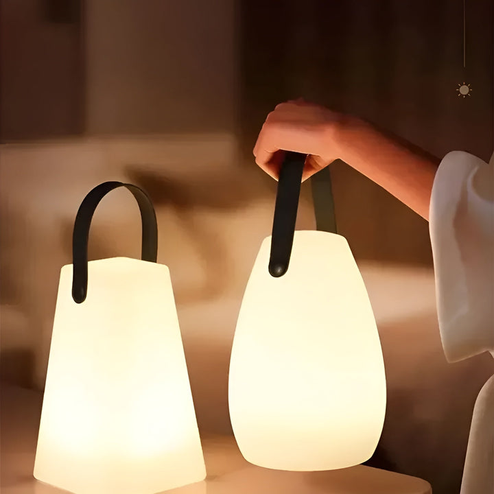 Trådløs LED-bordlampe – Vanntett, oppladbar og 16 farger | Luvikno