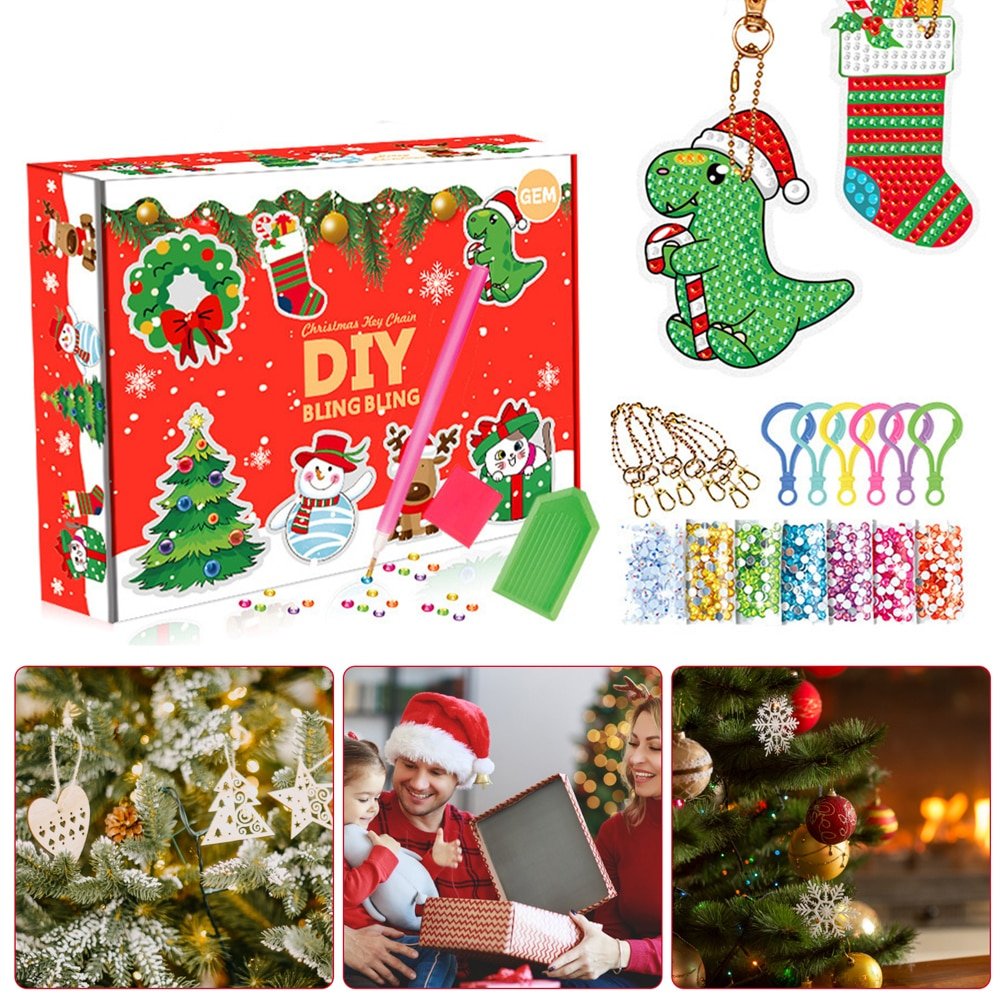 Luvikno | 5D Jul DIY Diamantmalingssett