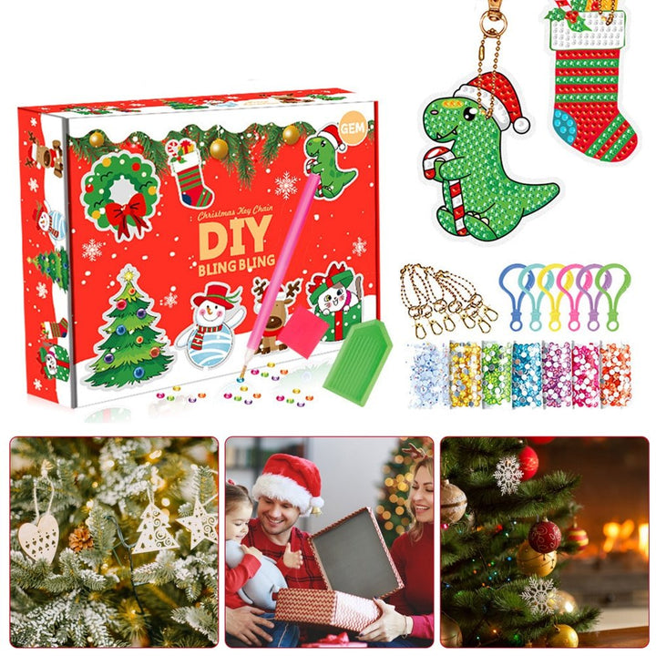 Luvikno | 5D Jul DIY Diamantmalingssett