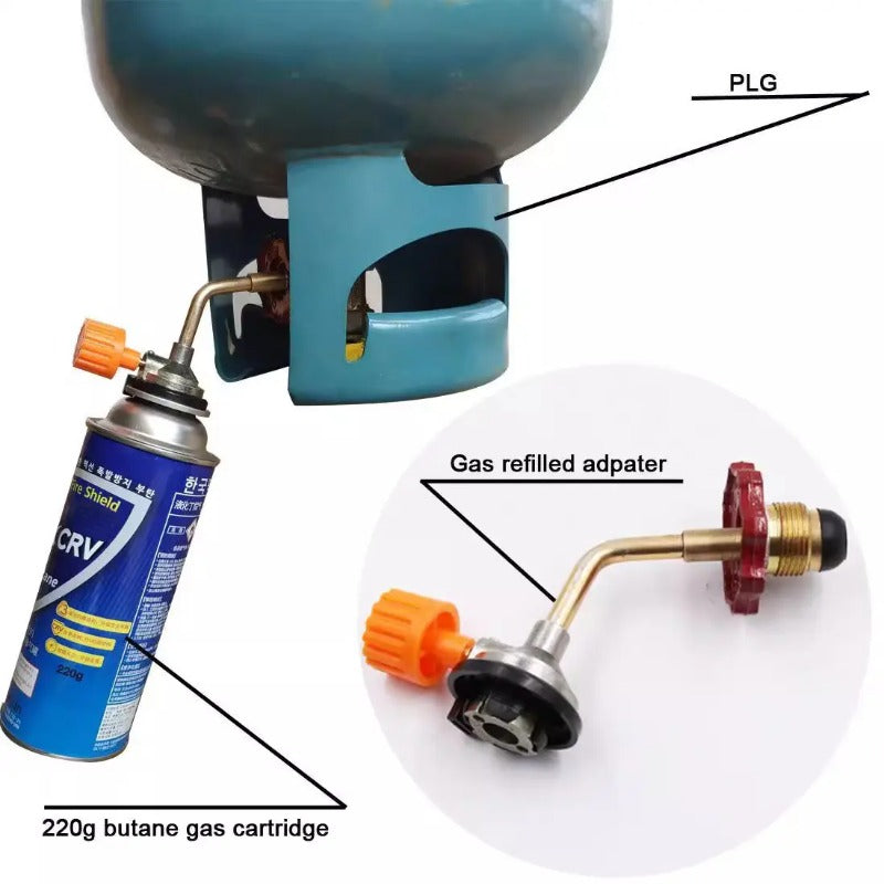 Hose-Free Gass Fylling Adapter Luvikno