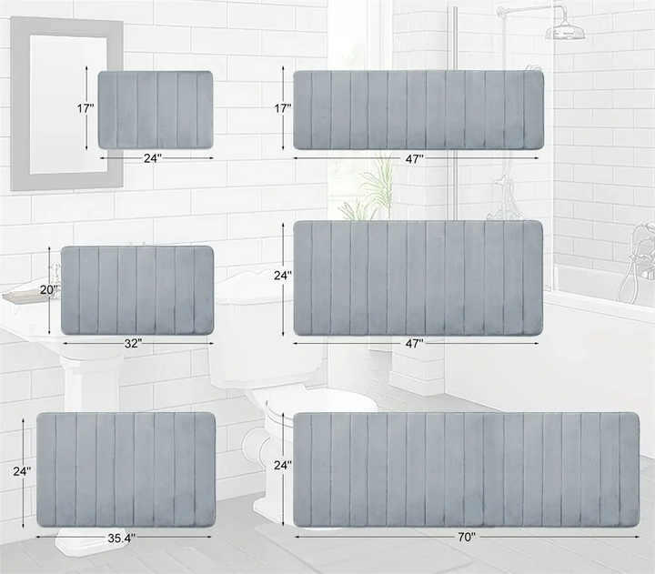 LuxSoft Memory Foam Bad Matte | Luvikno
