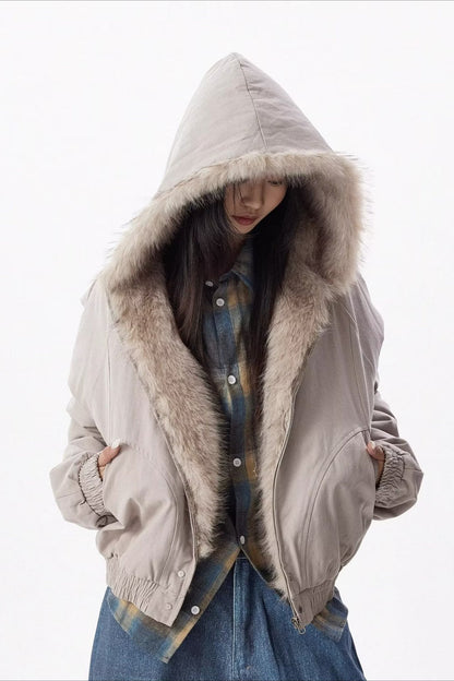 Luvik | Fit Eristehittu Puffer-takki