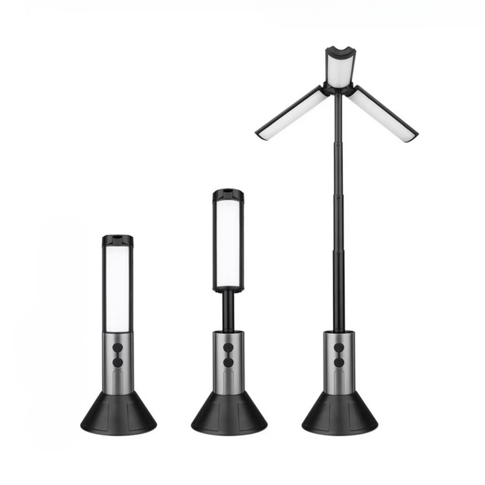 Multifunksjonell LED Campinglykt & Stativ Luvikno