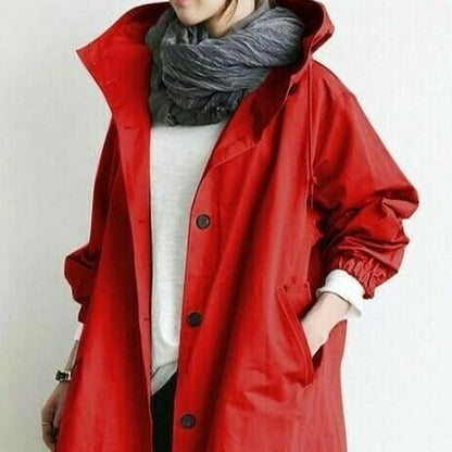 Luvik | Sadetakki hupulla - Vedenpitävä - Yliurheilullinen tuulenpitävä