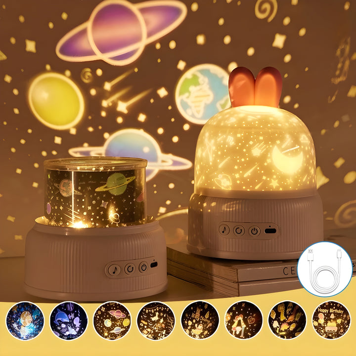 BunnyGlow Nattlys - Magisk Lys for Barn | Luvikno