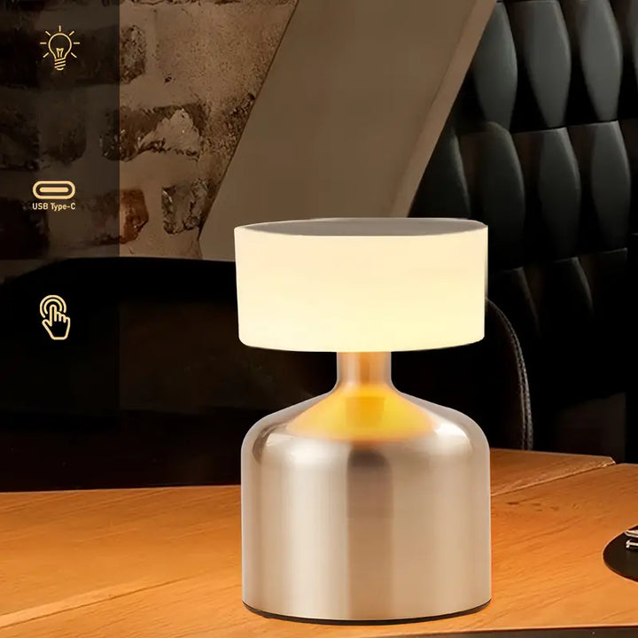 VibeLumineuse – Fargerik LED Bordlampe for Atmosfæriske Interiører Luvikno