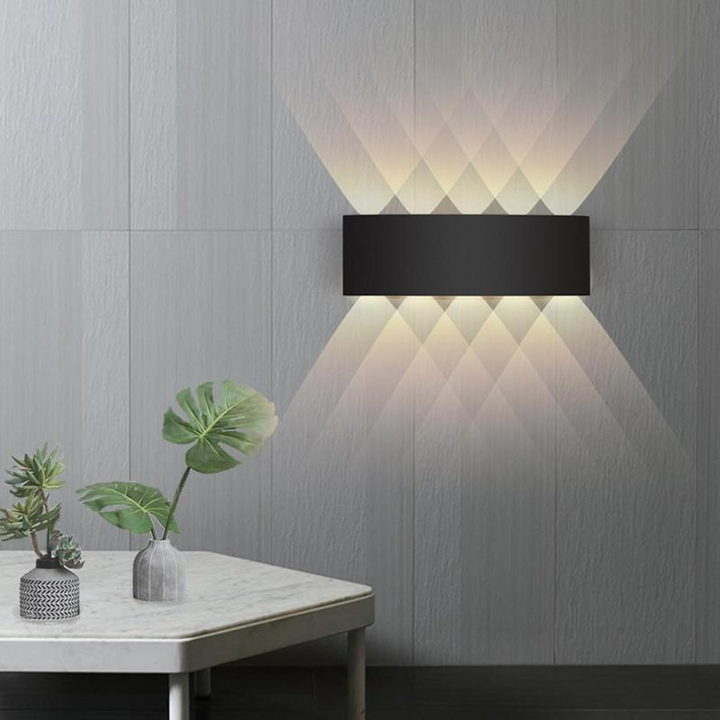 Utendørs vanntett aluminiums LED vegglampe | Luvikno