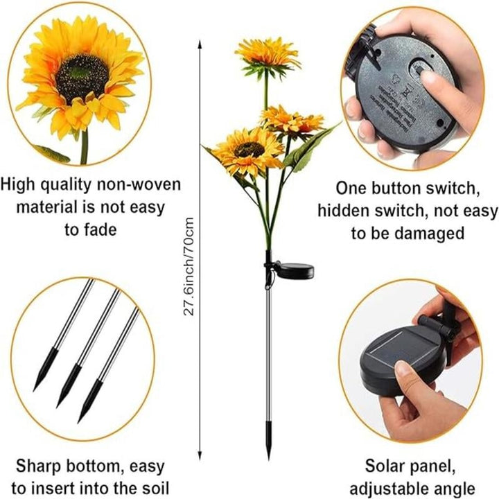 PowerBlume Sollys — Forvandle hagen din til en magisk lysoase uten stress og strømregninger! | Luvikno