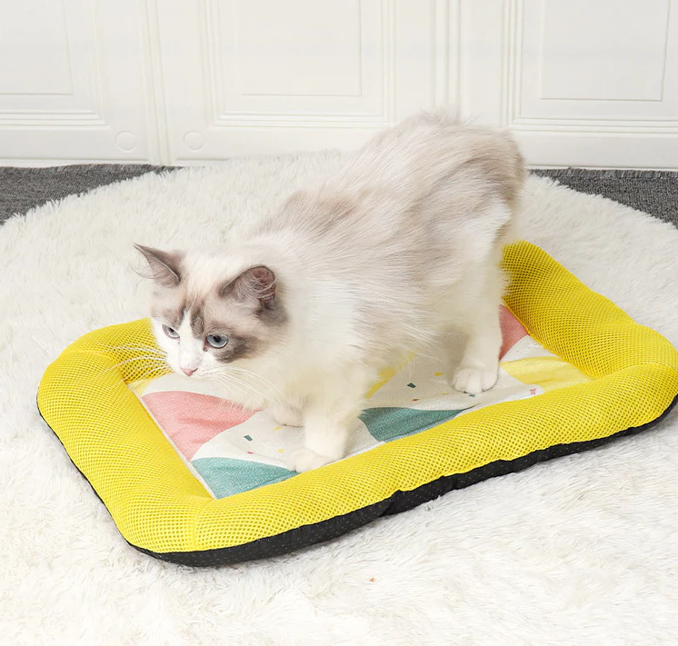Pet Silk Cooling Mat | Luvikno