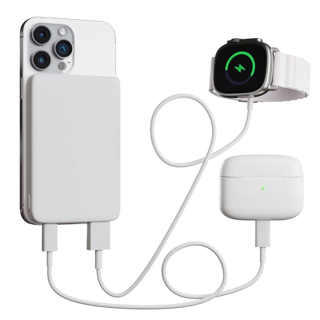 PowerCore 10K – Trådløs MagSafe Powerbank 10 000 mAh Luvikno