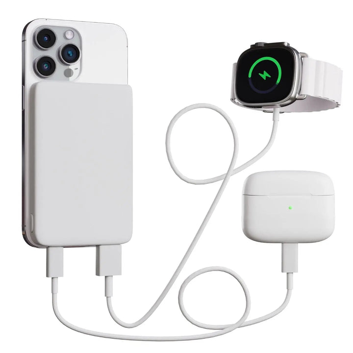 PowerCore 10K – Trådløs MagSafe Powerbank 10 000 mAh Luvikno