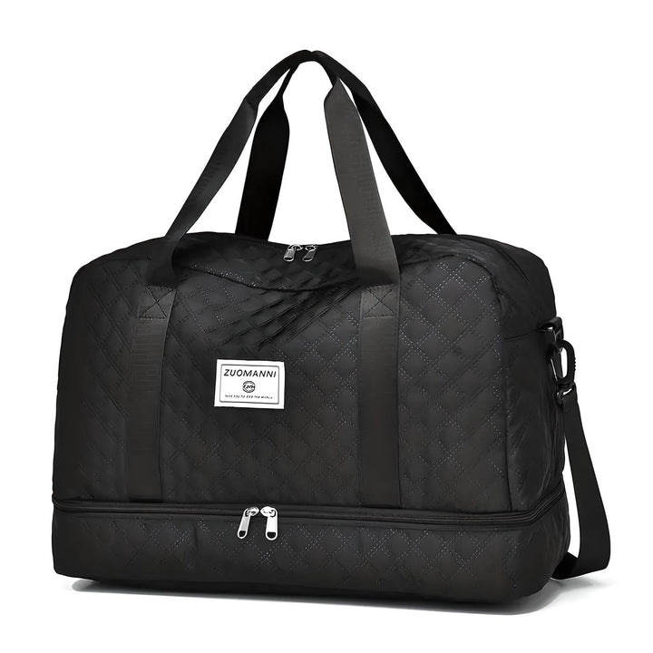 Luvikno | Romslig Weekend Duffel Bag | Vanntett, Multikompartments & Ideal for Korte Turer og Treningsøkter