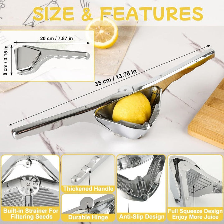 Uanstrengt Flat Citrus Presse Luvikno