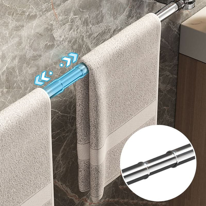 FlexiGrip Håndkleholder — Frigjør plassen din med stilfull organisering uten borehull! | Luvikno