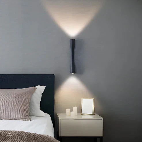 RéconfortGlow – Elegant Vanntett Vegglampe for Innendørs og Utendørs Luvikno
