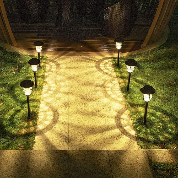 Solcelledet lommelykt sett av 6. | Luvikno