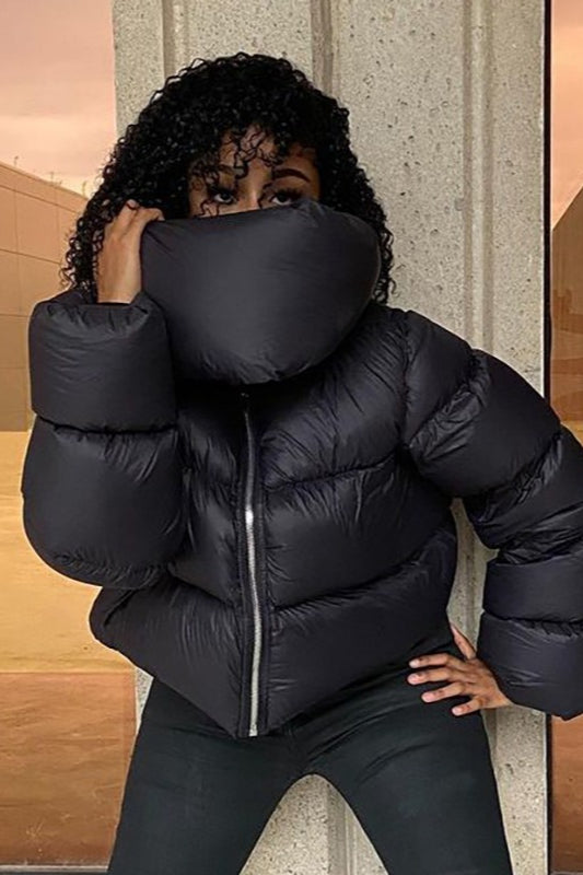 Luvik | Snapshot Halslenke Puffer-jakke