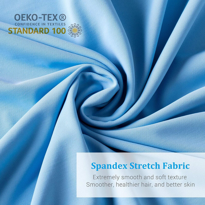2-Pack Premium Silky Super Cooling Blue Pillowcases – Extreme Q-Max 0.5 | Luvikno
