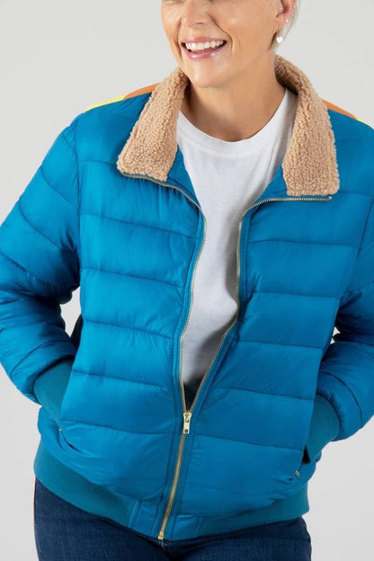 Luvik | Sateenkaaret Retro Raidat Eristetty Takki