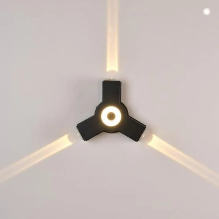 Vegglampe Moderne Akryl Utendørs LED-lampe Luvikno