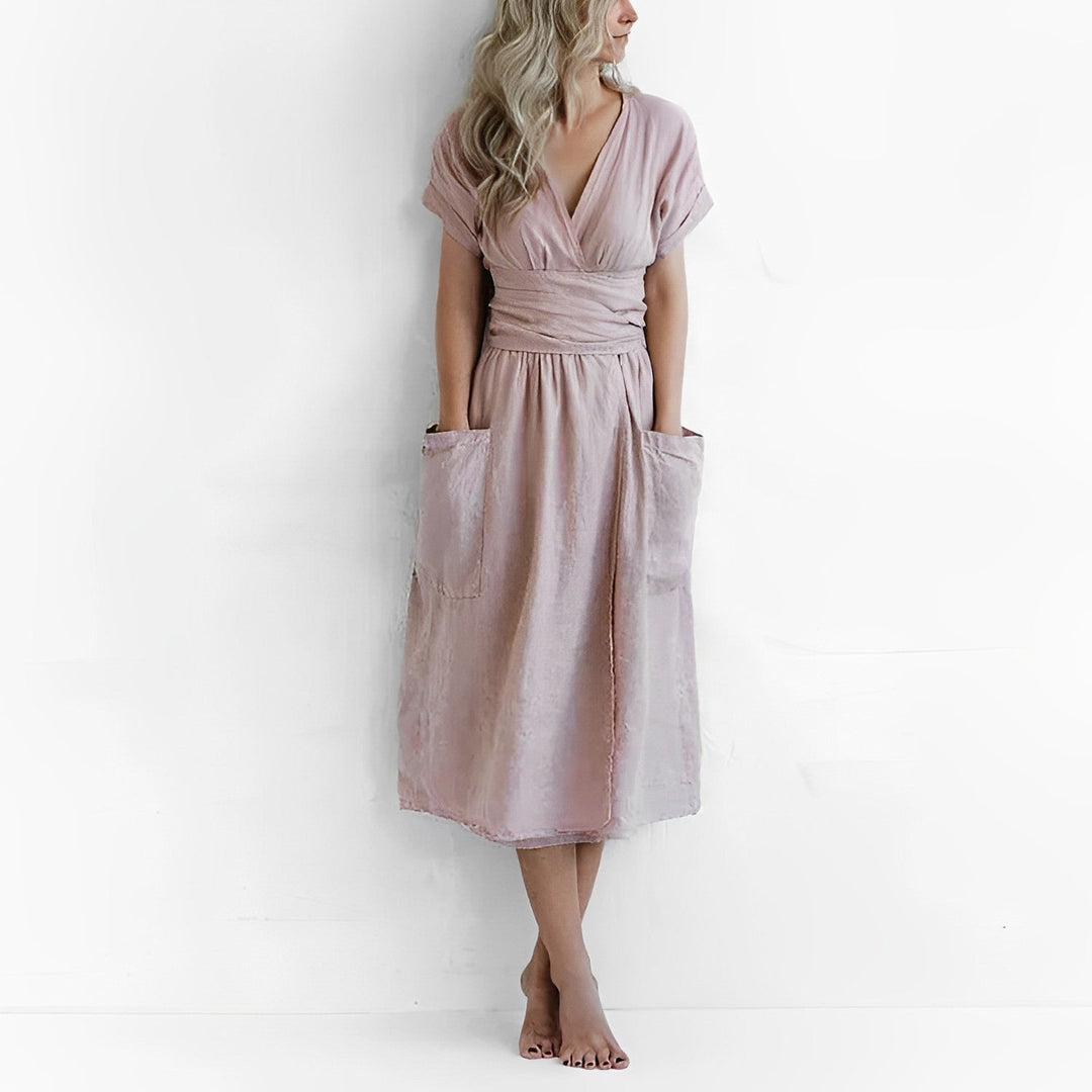 Luvik | Elegant pellavamekko