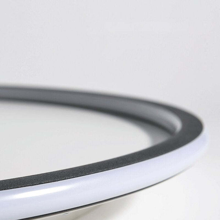 LunaNova - Moderne LED Taklampe Metall/Akryl for Stue og Soverom, Svart/Hvit Design | Luvikno