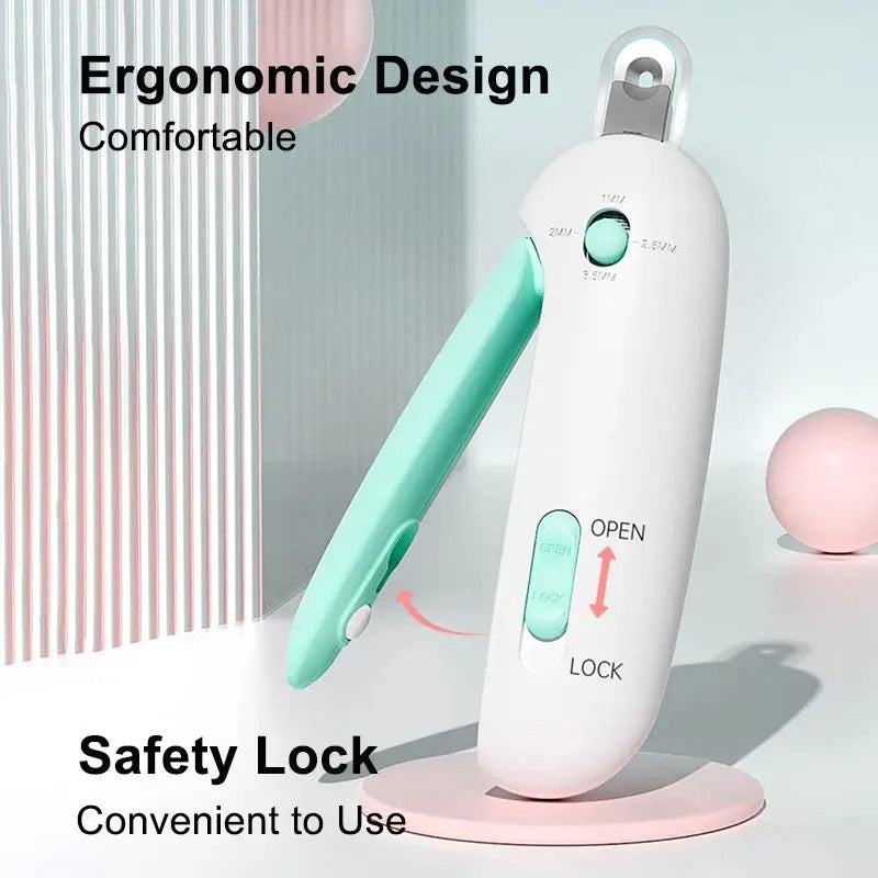 Nail Care Specialist | Trygg, Stil Trimmer for Kjæledyr | Luvikno