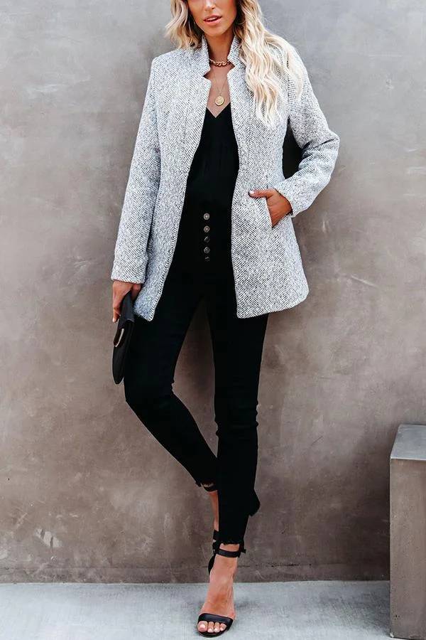 Luvik | Rento yksivärinen takki