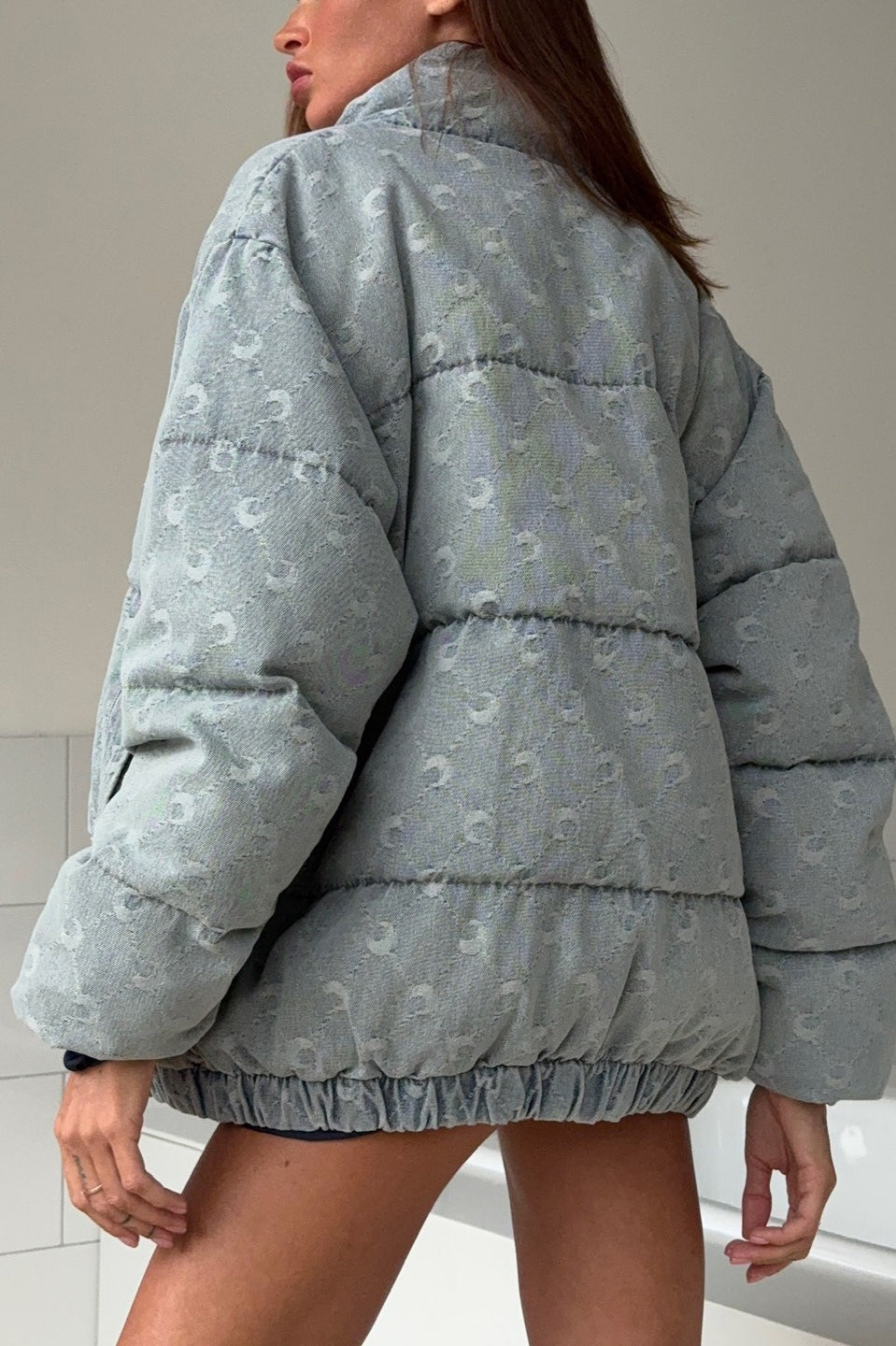 Luvik | Vasket Moon Puffer Jakke