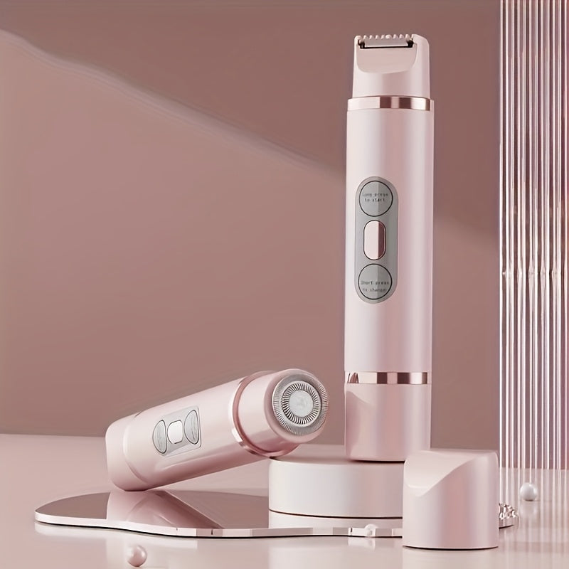 Luvikno | PureSilk | Trådløs kvinnetrimmer – Skånsom hårfjerning for ansikt og kropp