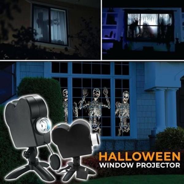 Luvikno | SpookGlow Holografisk Projektor | Forandre plassen din med fengslende Halloween-projeksjoner
