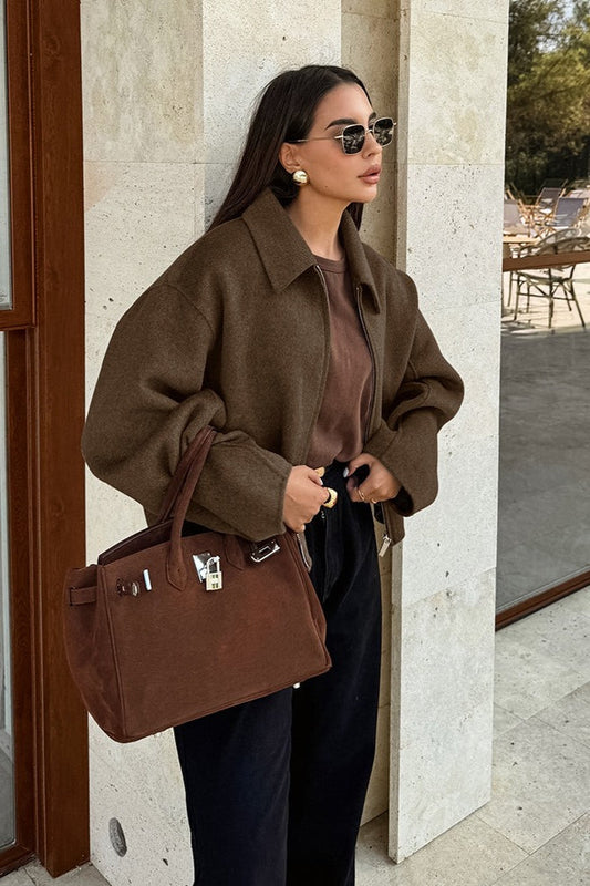 Luvik | Villa lyhyt takki