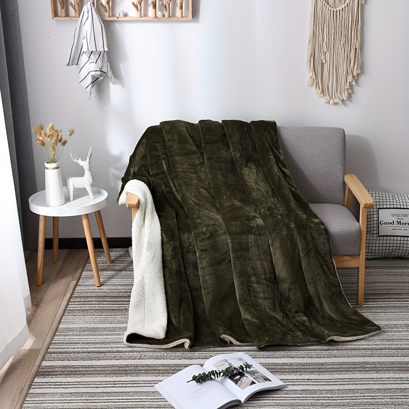 LuxeFlannel – Dobbelt-sidig Sherpa Teppe for Ultimat Komfort Luvikno