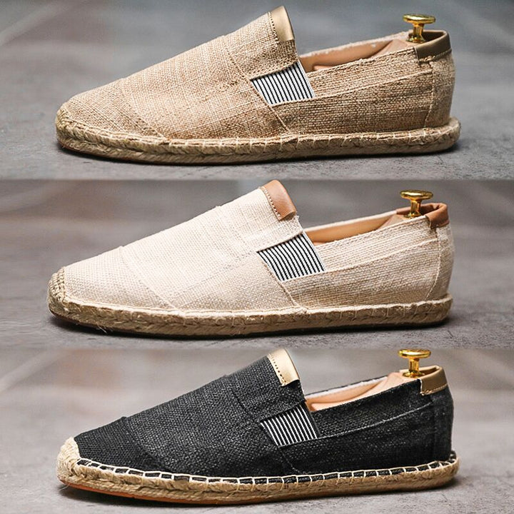 Luvik | Tyylikäs Kevyt Canvas Loafer Miehille