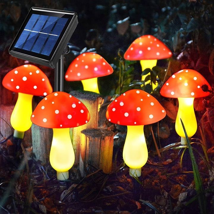 SolarGlow lampe - Energisparende hagebelysning med 8 moduser | Luvikno