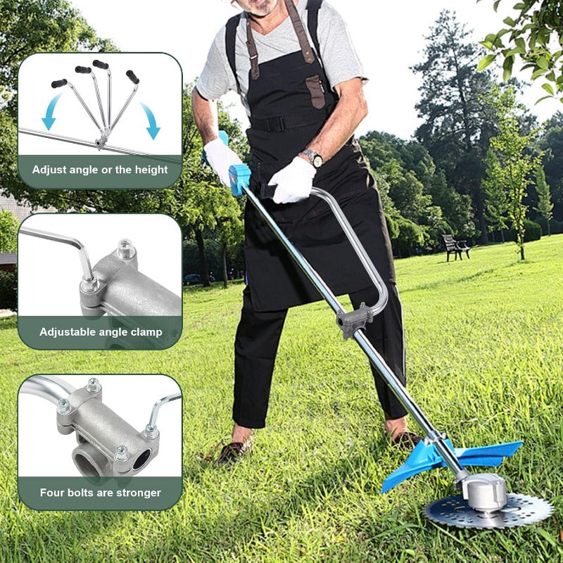 Ergonomisk ryggbesparende trimmergrep Luvikno