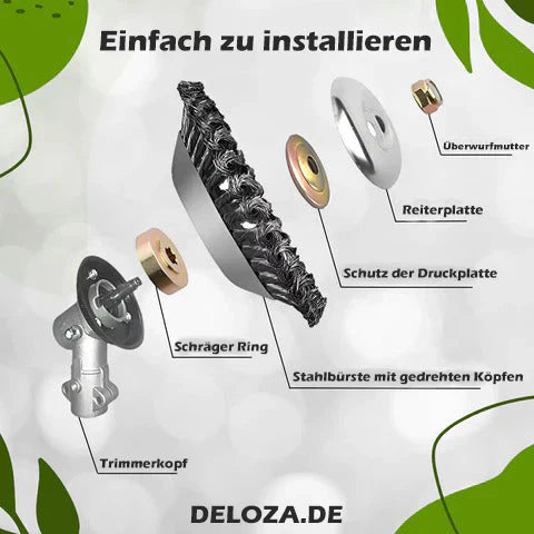 EasyTrimmer Ugressfjerner med Metallhoder | Luvikno