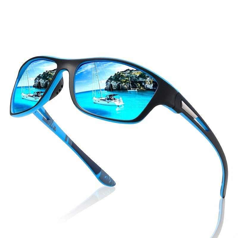 Sport solbriller for menn – Polariserte med UV400 beskyttelse – VisionX Pro | Luvikno